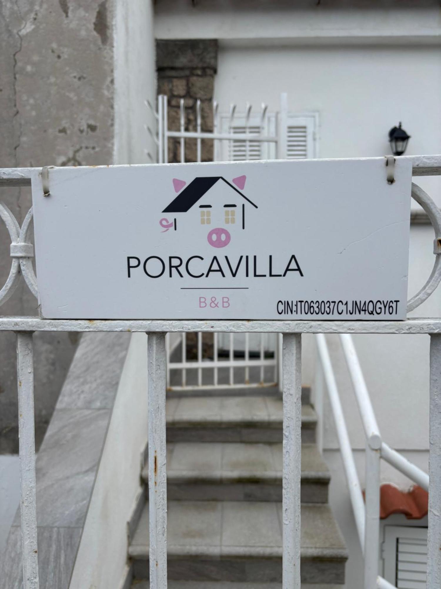 Porcavilla B&B イスキア島 エクステリア 写真
